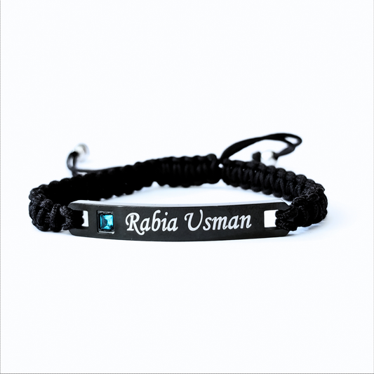 Name Engraved Dori Bracelet For Girls & Boys